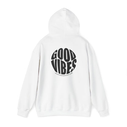 Good Vibes Circle Unisex Heavy Blend Hoodie