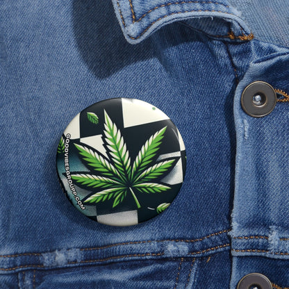 Retro Weed Pin