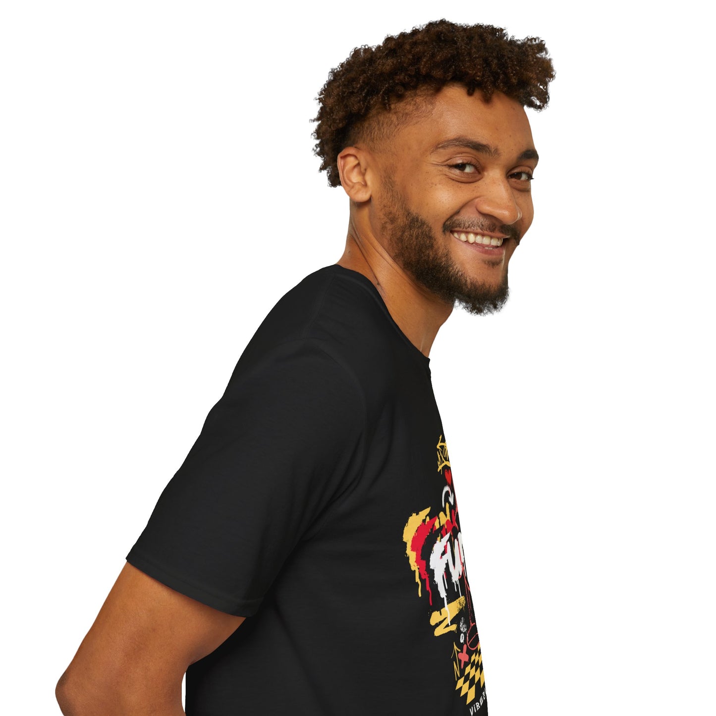 Dead Teddy Bear Graffiti T-Shirt Top