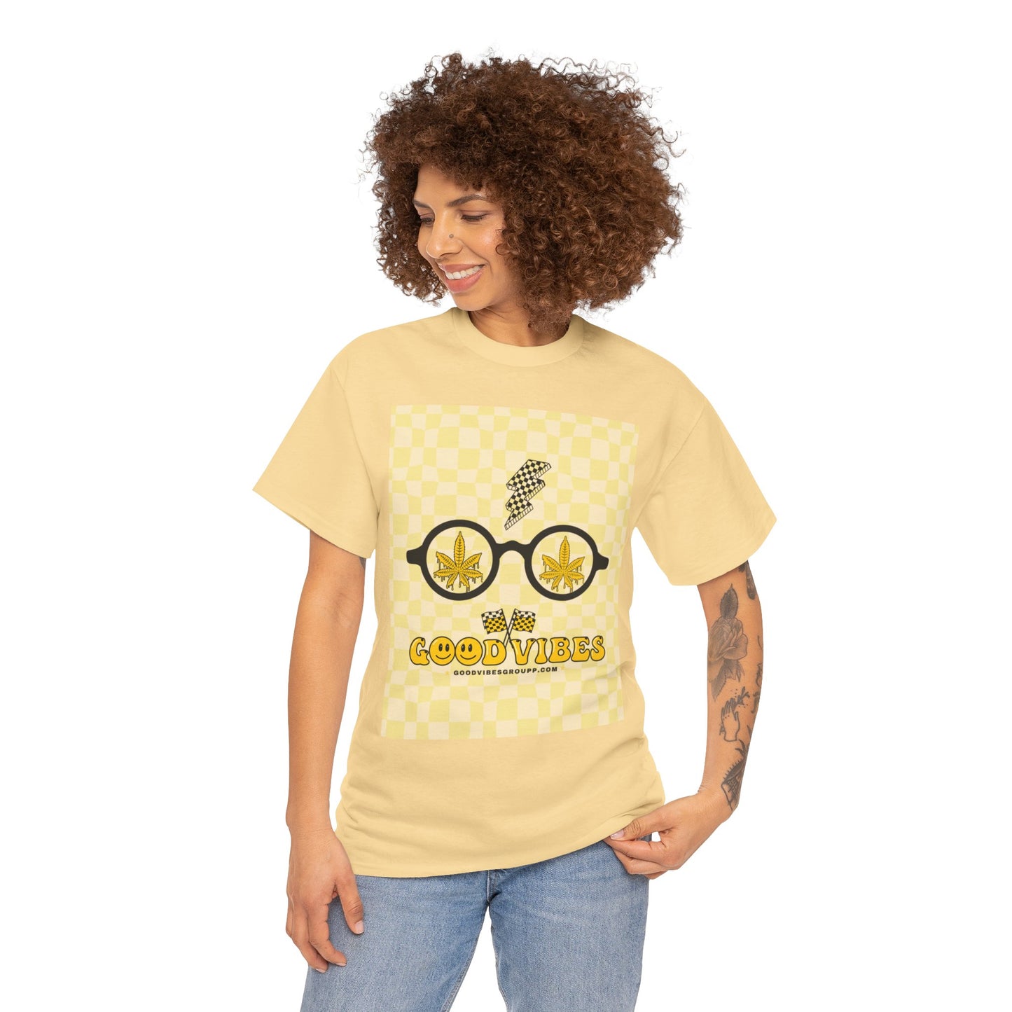 Weed Wizard Unisex Heavy Cotton Tee Yellow