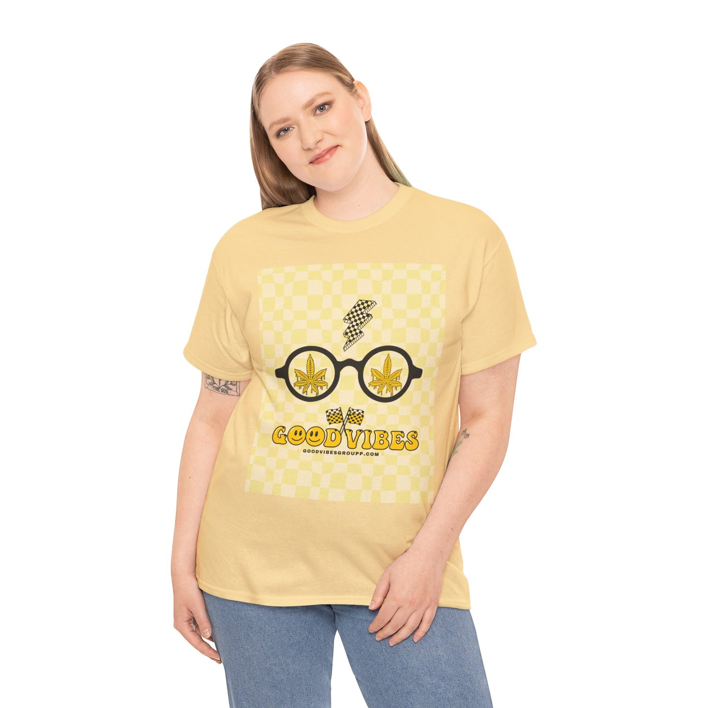 Weed Wizard Unisex Heavy Cotton Tee Yellow