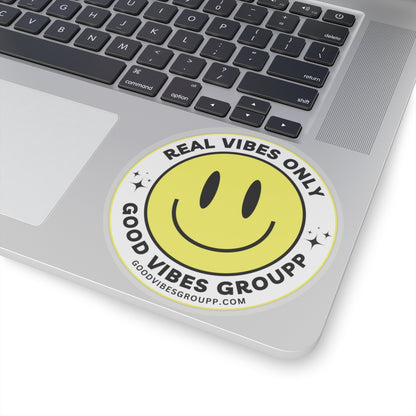 Real Vibes Only Viynl Stickers