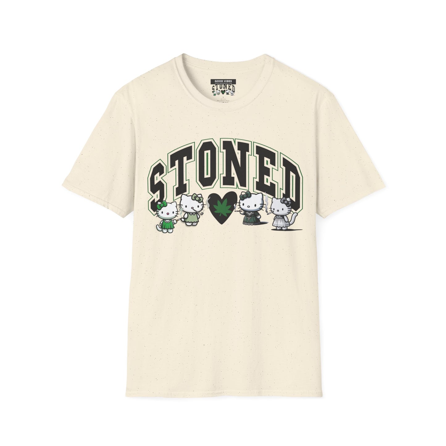 Stoned Cats T-Shirt - Cute Kawaii Cat Lovers