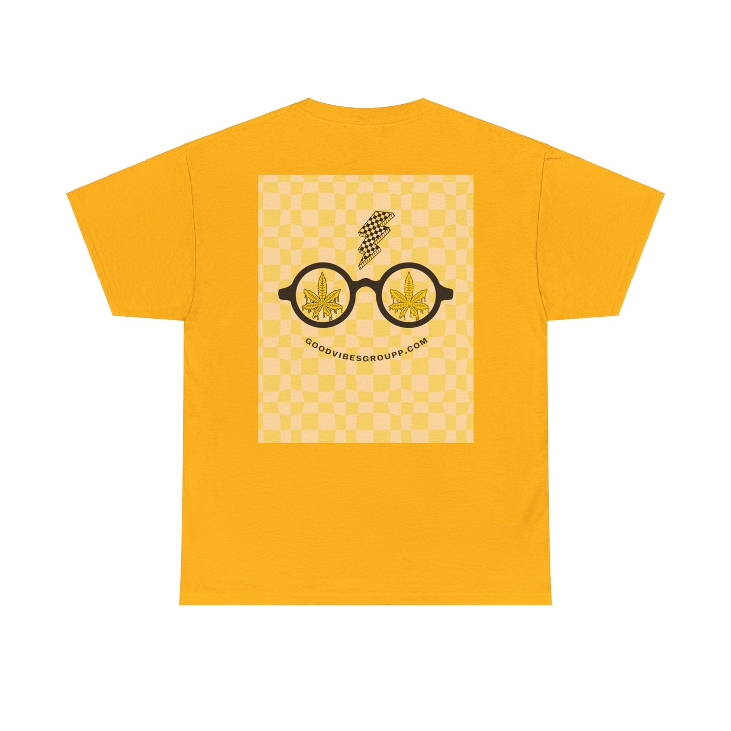 Weed Wizard Unisex Heavy Cotton Tee Yellow