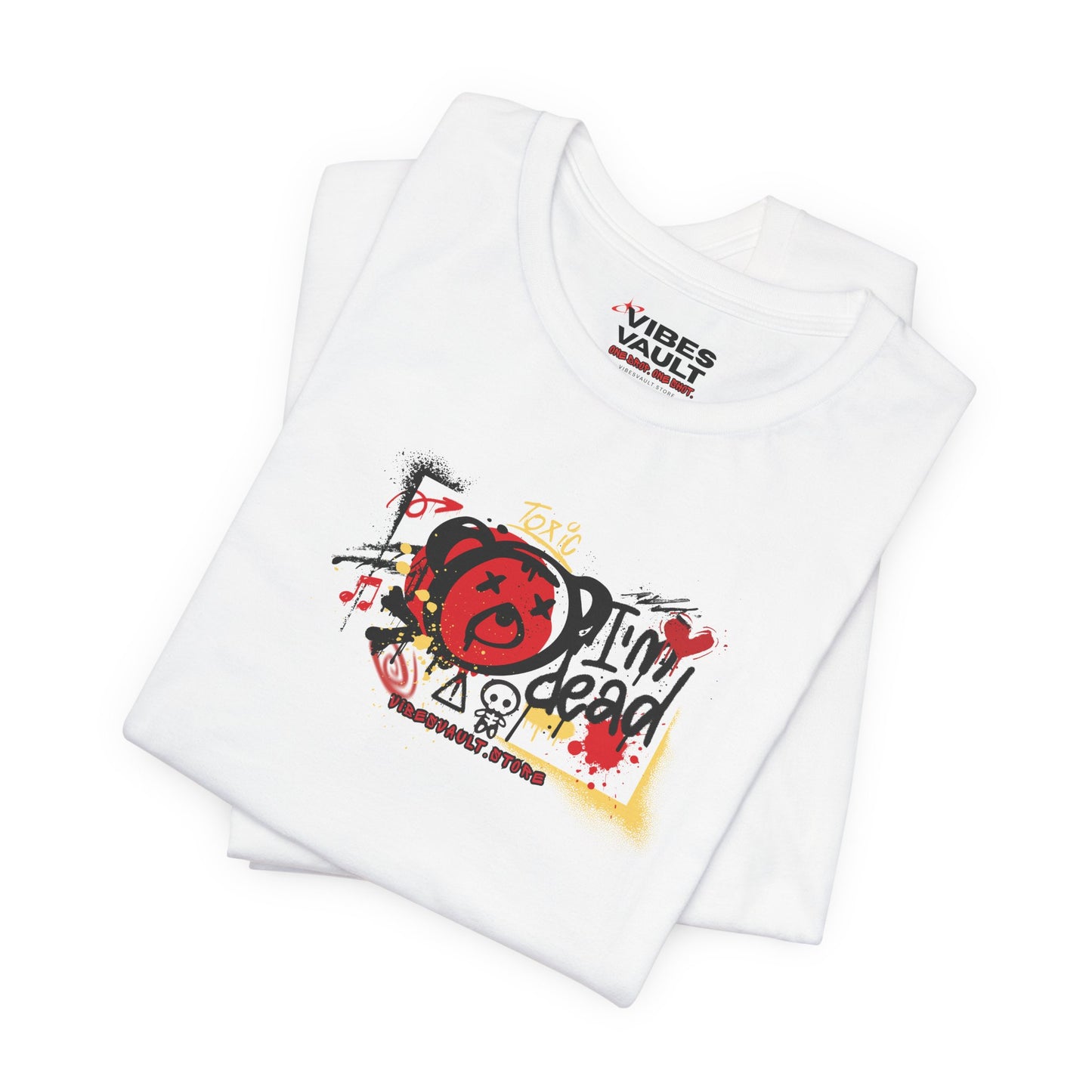 I'm Dead Teddy Bear Unisex Graphic T-Shirt