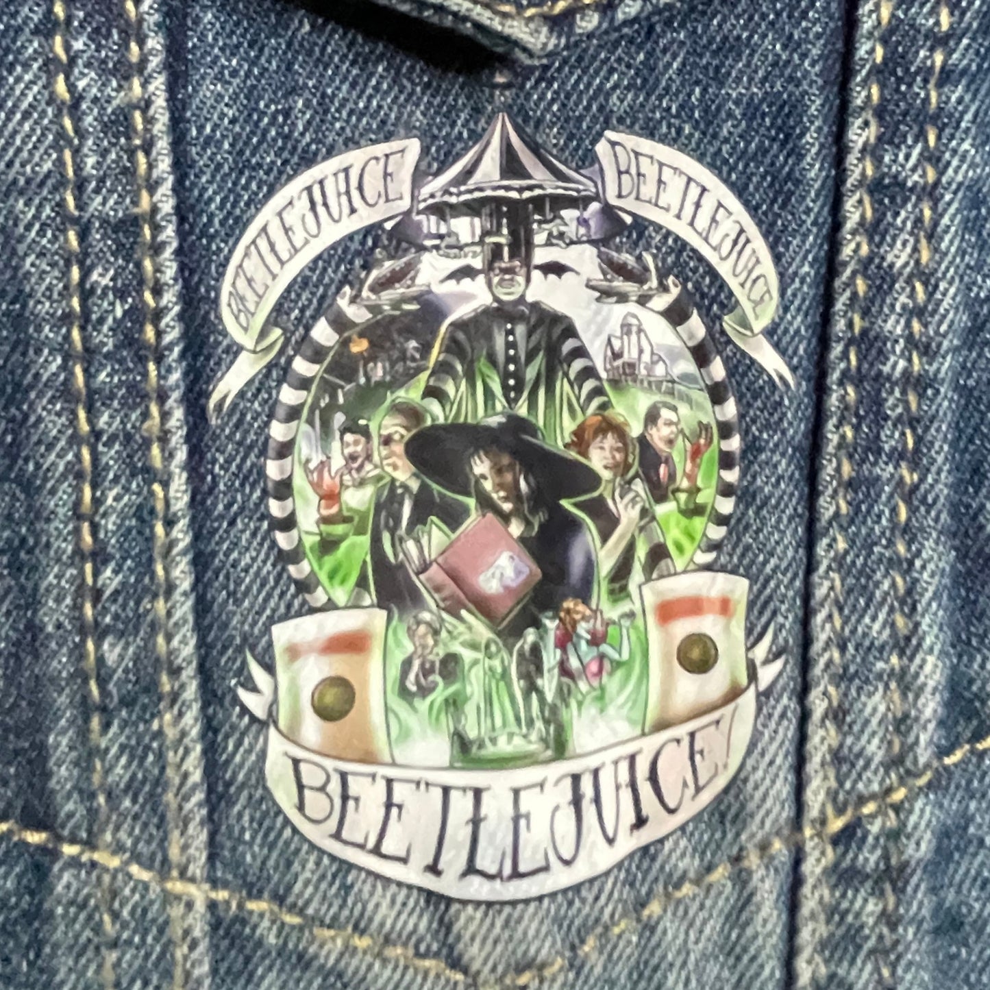 Jean Vest 👖 Beetlejuice