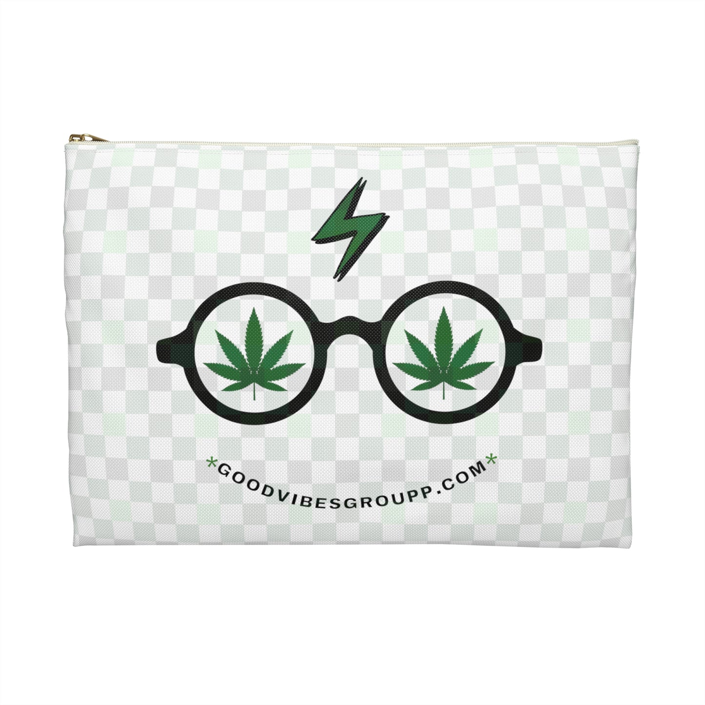 Weed Wizard Zip Bag Green