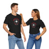 Vibes Vault Logo Unisex Graphic T-Shirt with Globe Stars