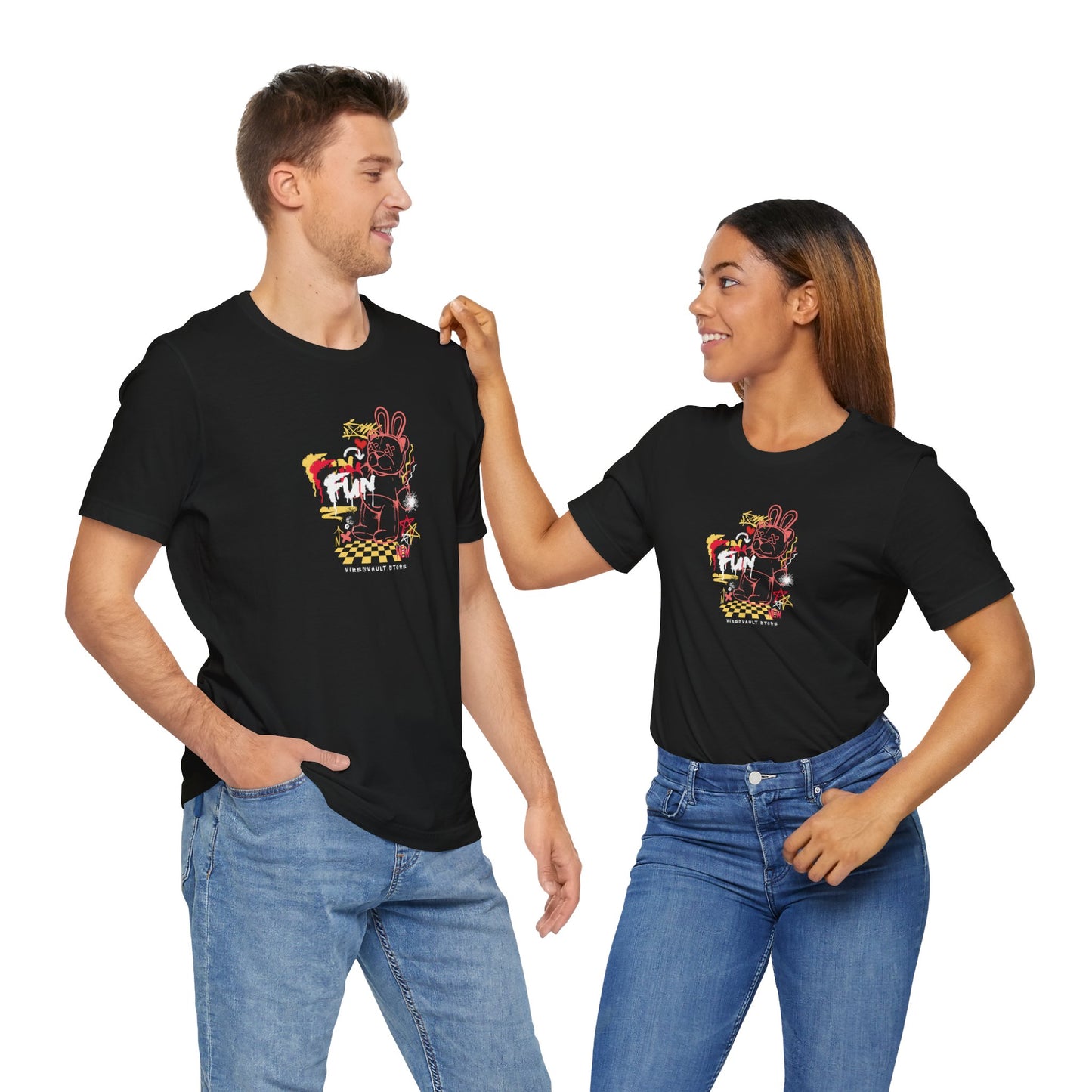 Dead Teddy Bear Unisex Graphic T-Shirt
