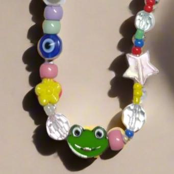 🐸 Y2K Frog Necklace Adjustable