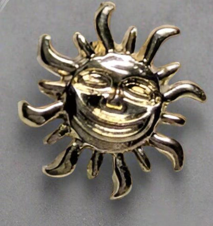 🌞Golden Smiling Sun Stud Earrings Set