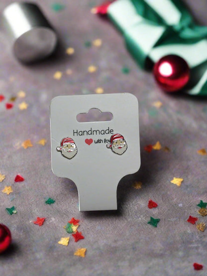 🎅 Santa Christmas Stud Earrings