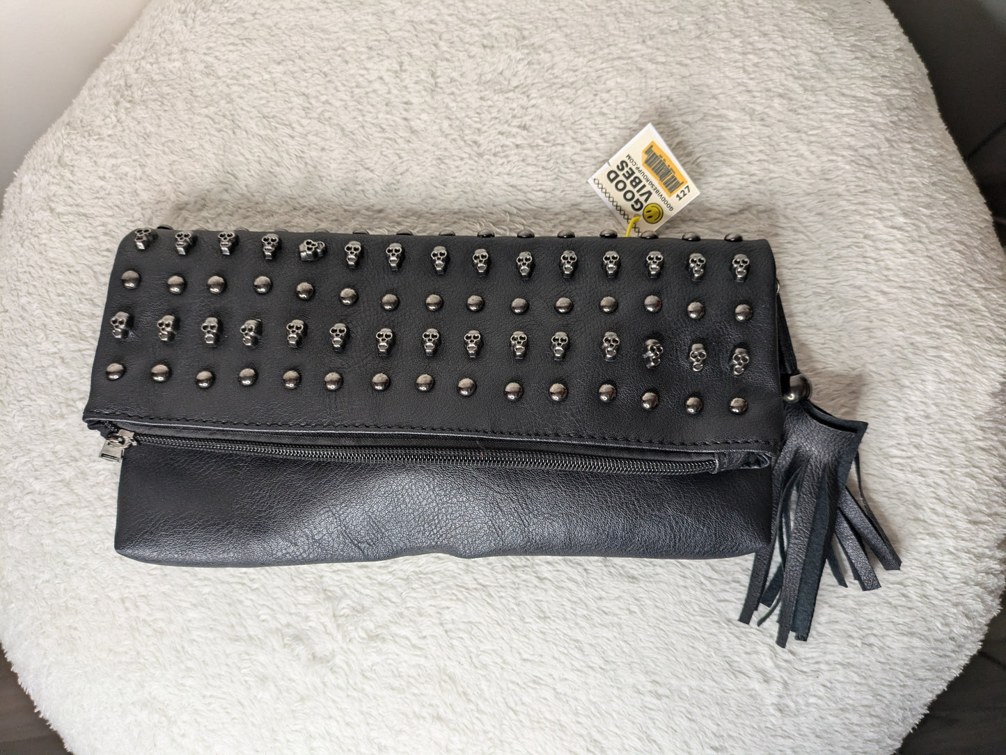 Gothic Punk Halloween Clutch Purse 💀