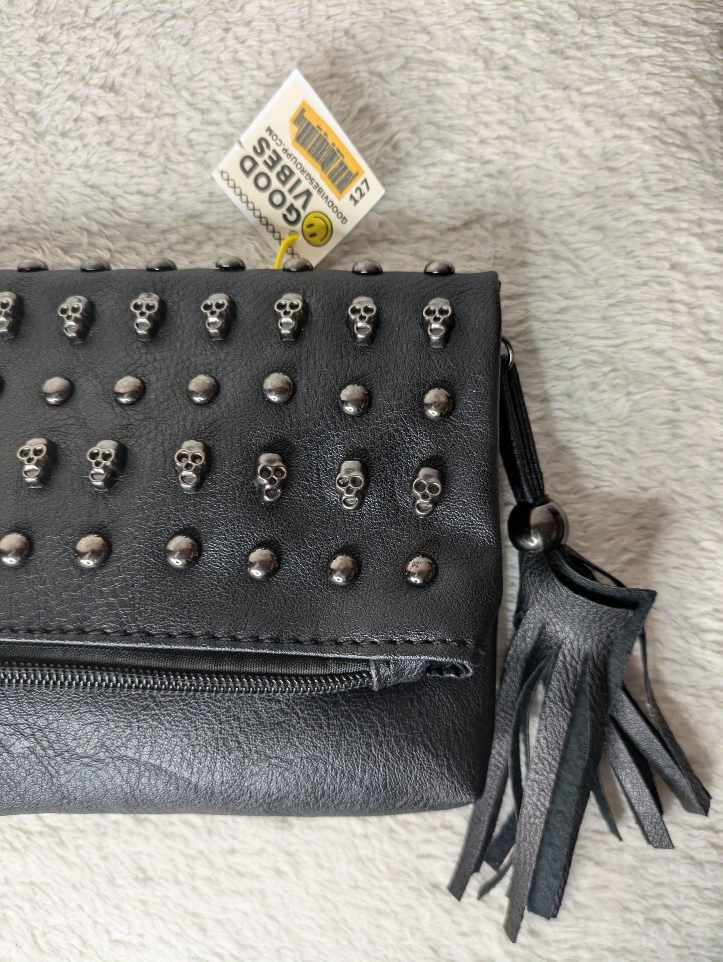 Gothic Punk Halloween Clutch Purse 💀