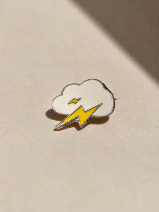 Lightning Cloud Pin