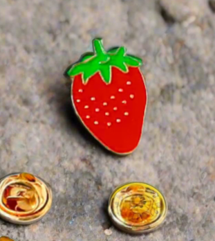 Strawberry Pin